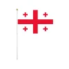 Georgia Hand Waving Flag 10pc