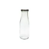 Glass Bottle With Tin Lid 400ml