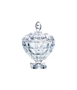 Glass Candy Jar With Lid 17.5cm