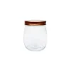 Glass Jar With Copper Lid 700ml