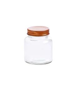 Glass Jar With Copper Lid 210ml