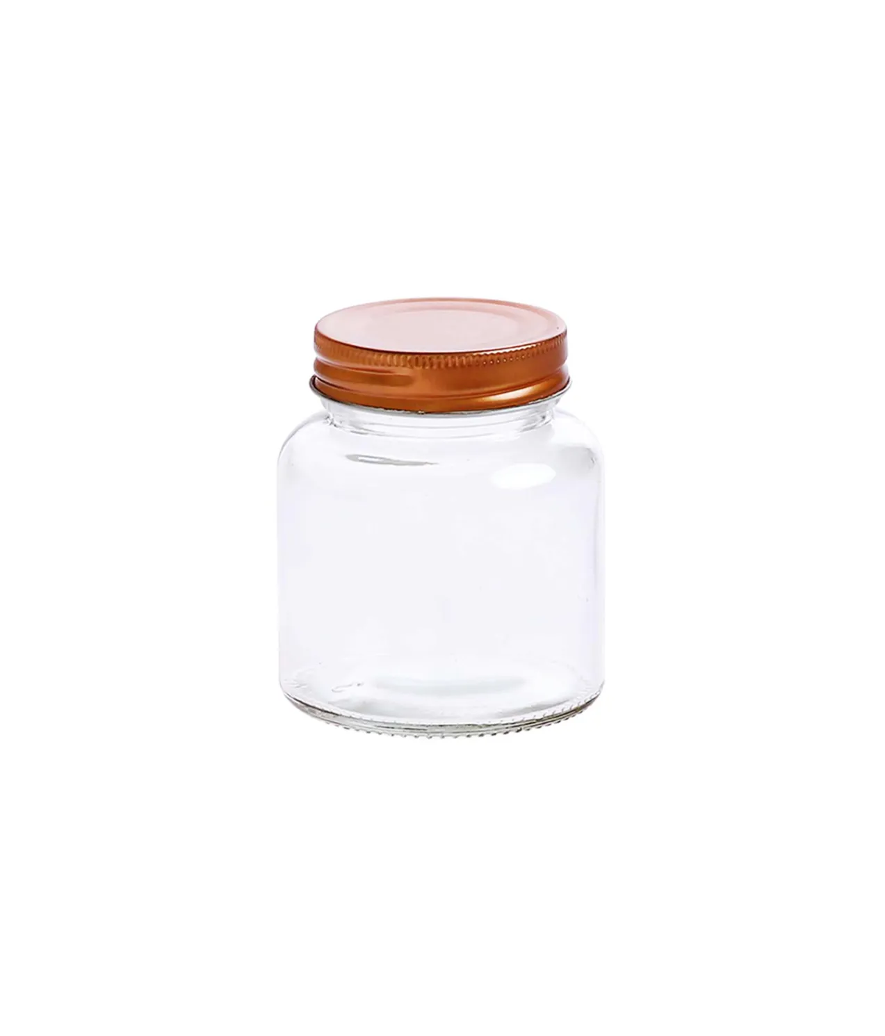 Glass Jar With Copper Lid 210ml