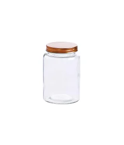 Glass Jar With Copper Lid 520ml