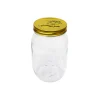 Glass Jar With Gold Lid 970ml