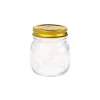 Glass Jar With Gold Lid 260ml