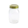 Glass Jar With Gold Lid 490ml