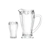 Glass Jug & Cups Set 7pcs