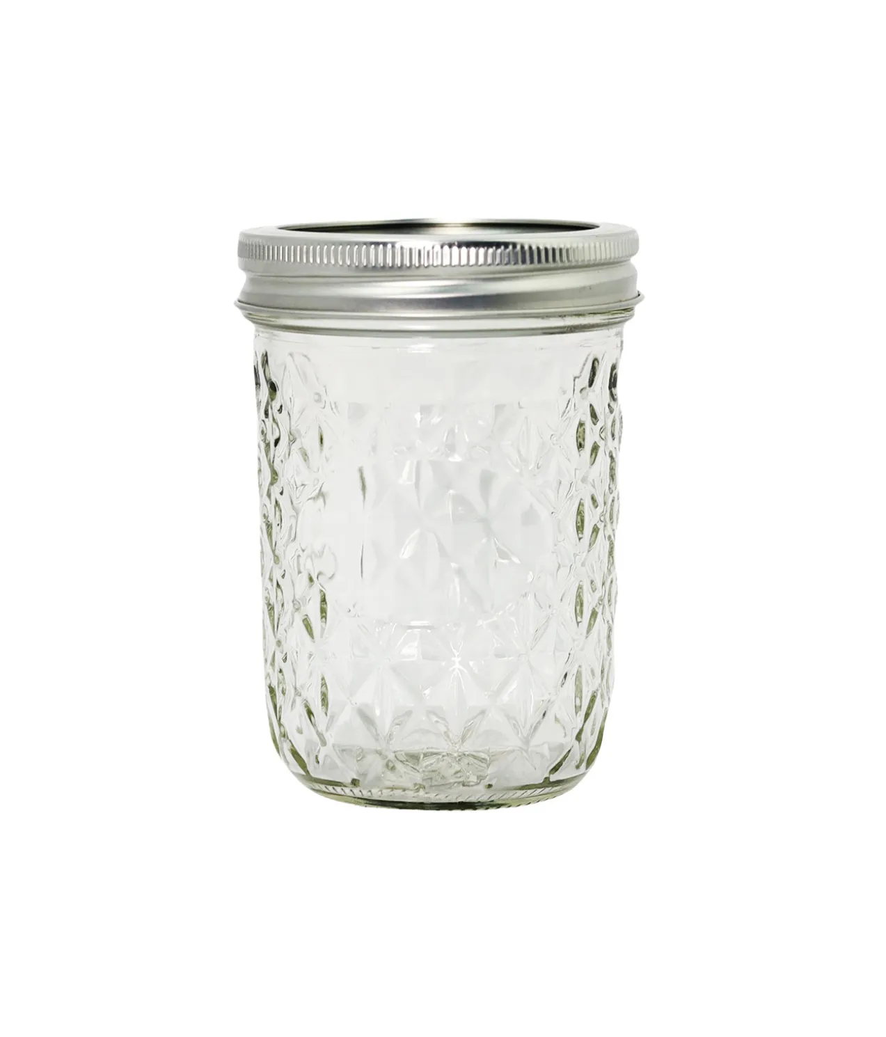Glass Mason Jar With Metal Split Lid + Chalkboard 16oz