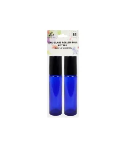 Glass Roller Ball Bottle 9ml 2pk