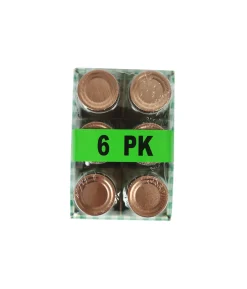 Glass Storage Jar with Copper Lid 80ml 6pk