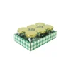 Glass Storage Jar with Gold Lid 30ml 6pk