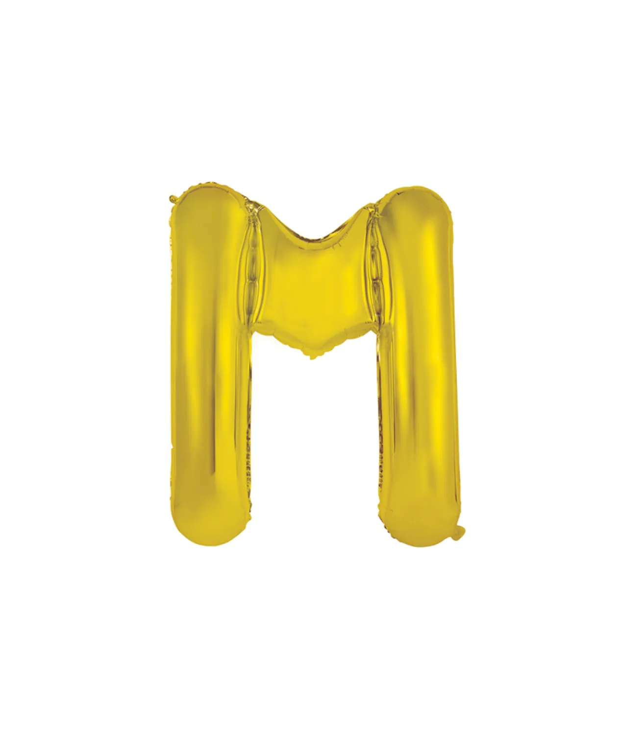 Gold Alphabet Foil Balloon Letter M