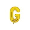 Gold Alphabet Foil Balloon Letter G