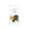 Gold Black Paper Fan Decoration Kit 4pc