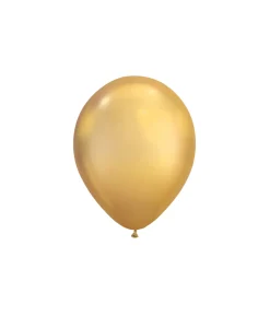 Gold Chrome Latex Balloons 12inch 8pk