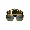 Gold Crown Party Glasses