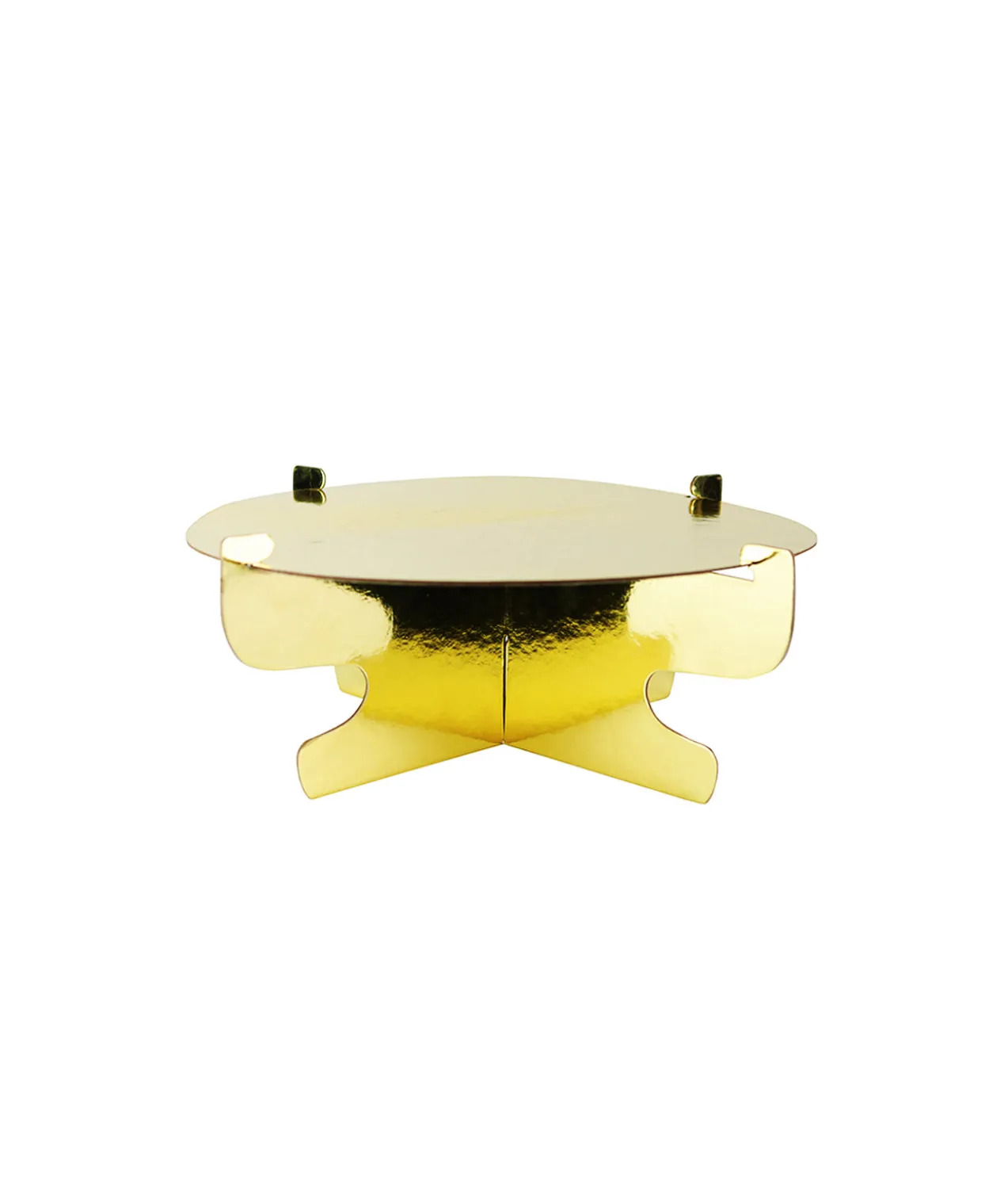 Gold Cupcake Single Tier Stand