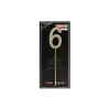 Gold Diamond Cake Topper Number 6