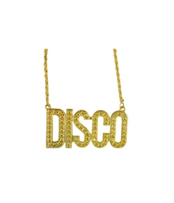 Gold Disco Necklace
