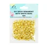 Gold DIY Bead Ornament With White Rope 30g