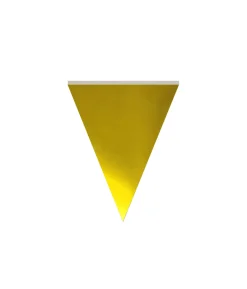 Gold Flag Bunting 10m