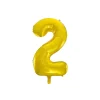 Gold Foil Number Balloon 2