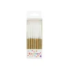 Gold Glitter Candles 24pk