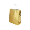 Gold Matte Large Paper Bags 32cm 2pk