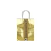 Gold Matte Medium Paper Bags 27cm 3pk