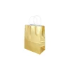 Gold Matte Small Paper Bags 21cm 4pk