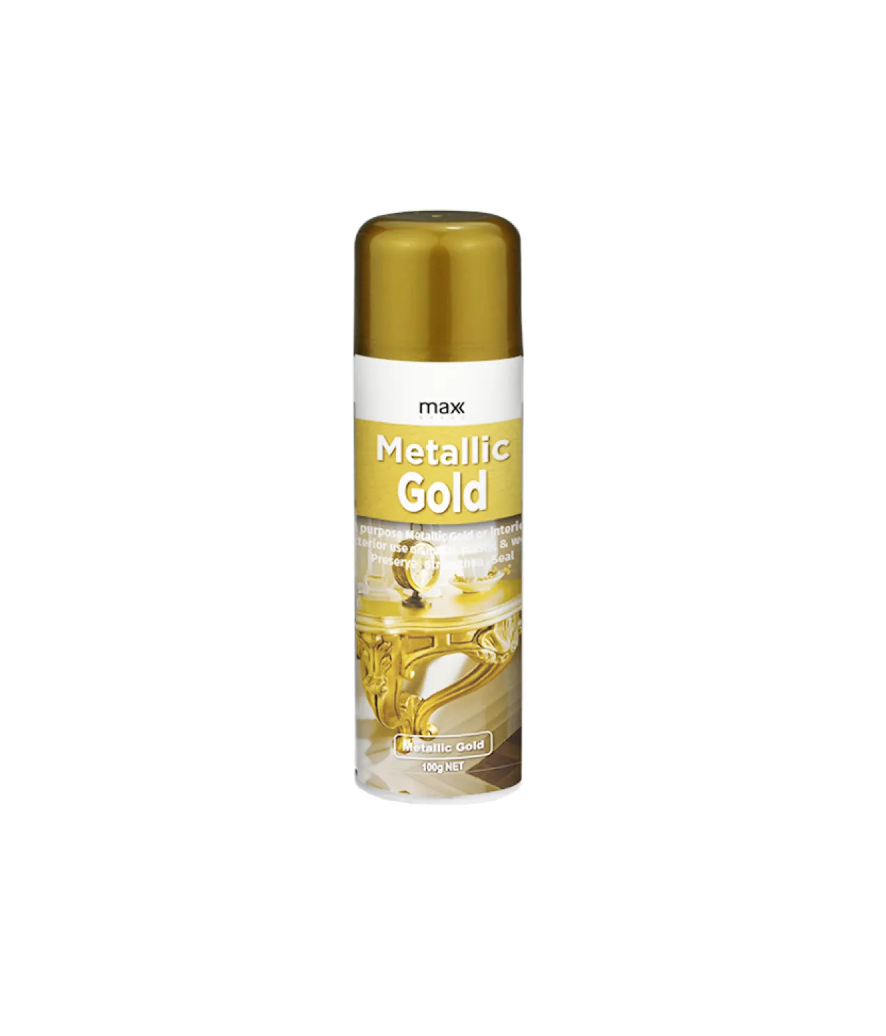 Gold Metallic Spray Paint 100ml