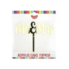 Gold Mr & Mrs Acrylic