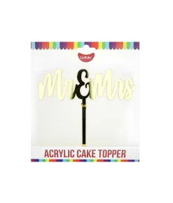 Gold Mr & Mrs Acrylic