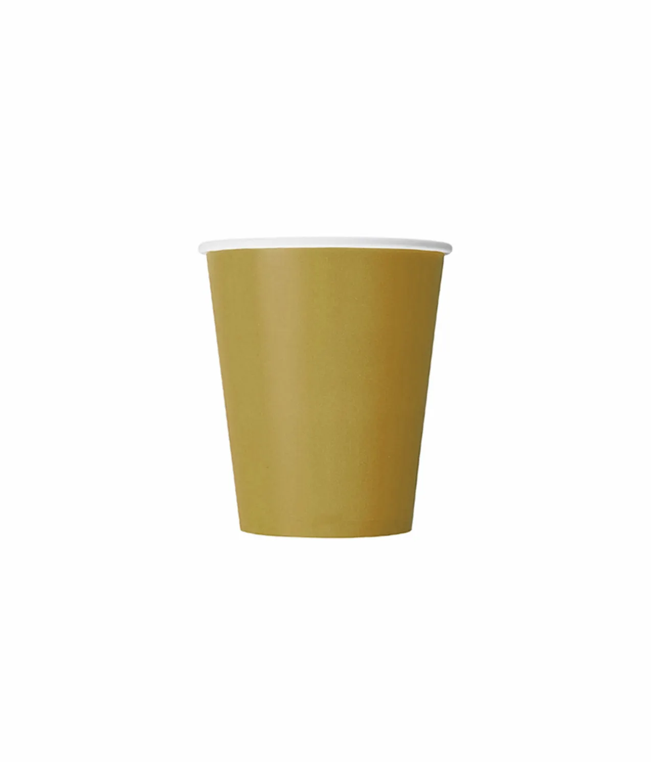 Gold Paper Cups 20x9oz