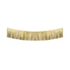 Gold Paper Fringe Banner 2m