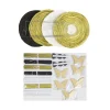 Gold Paper Lantern Set 19pc