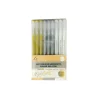 Gold Silver White Color Gel Pen 9pc