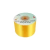 Gold Solid Colour Satin Ribbon 5cm