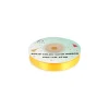Gold Solid Colour Satin Ribbon 1cm