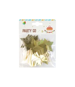 Gold Star Party Picks 24pk