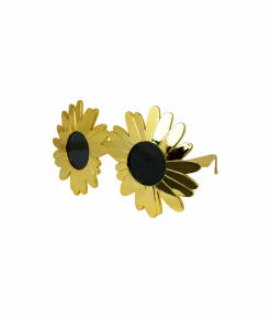 Gold Sunflower Party Glasses