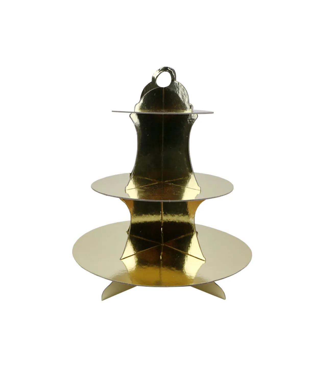 Gold 3 Tier Cupcake Stand
