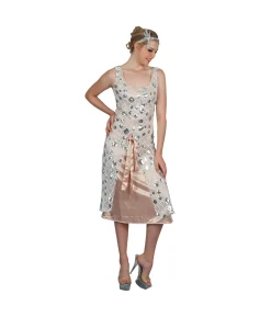 Great Flapper Gold Dress