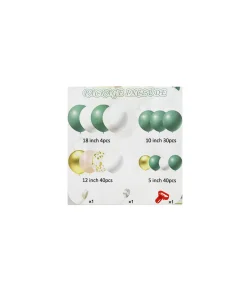 Green Balloon Garland Kit 117pc