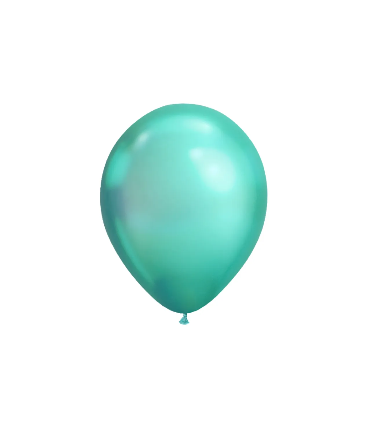 Green Chrome Latex Balloons 12inch 8pk