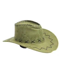 Green Cowboy Hat Adult