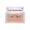 Green False Eyelashes