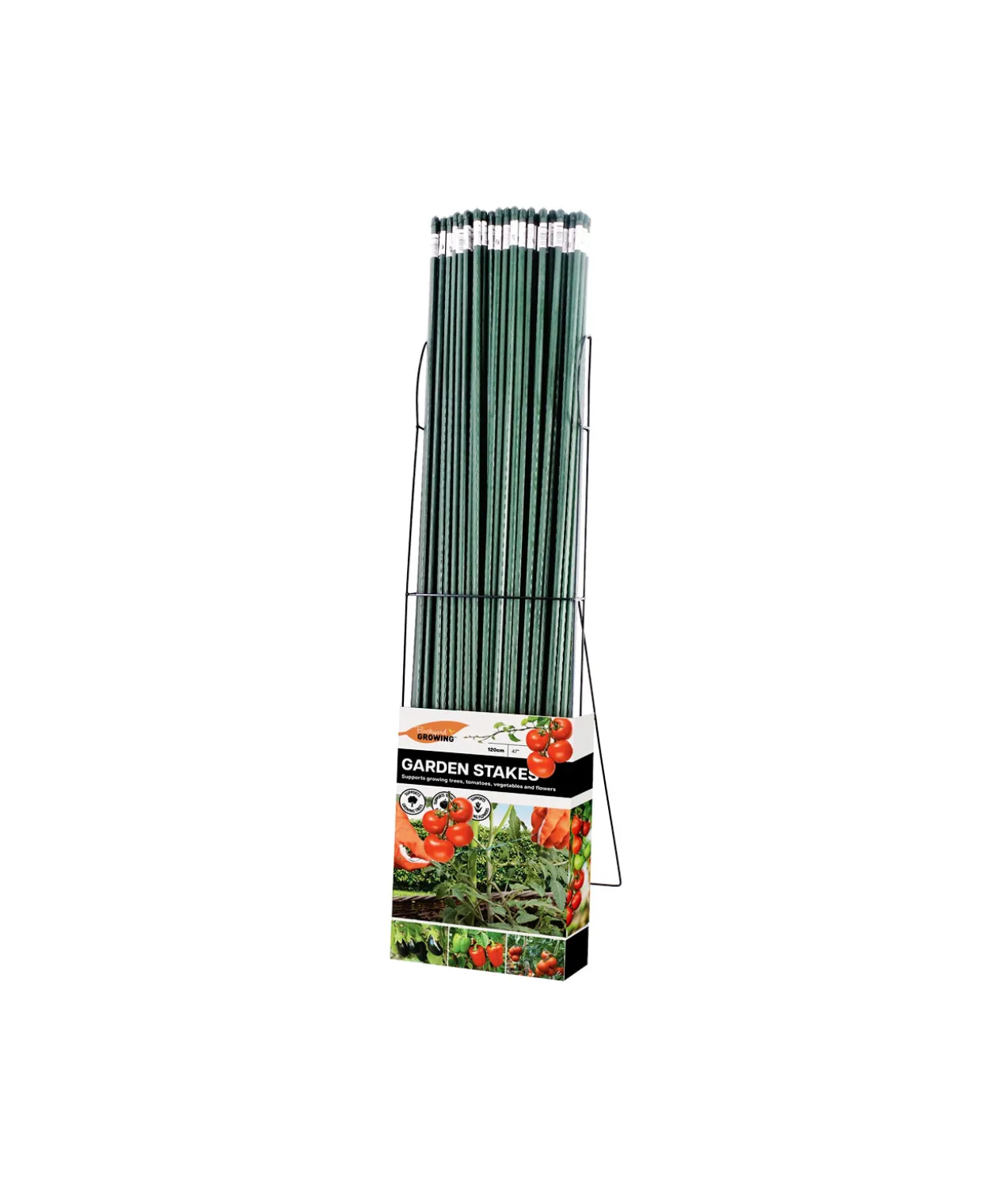 Green Garden Stake Single 120cm