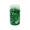 Green Glass Gems 500g 17-19mm