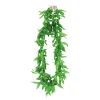 Green Leaf Flower Lei